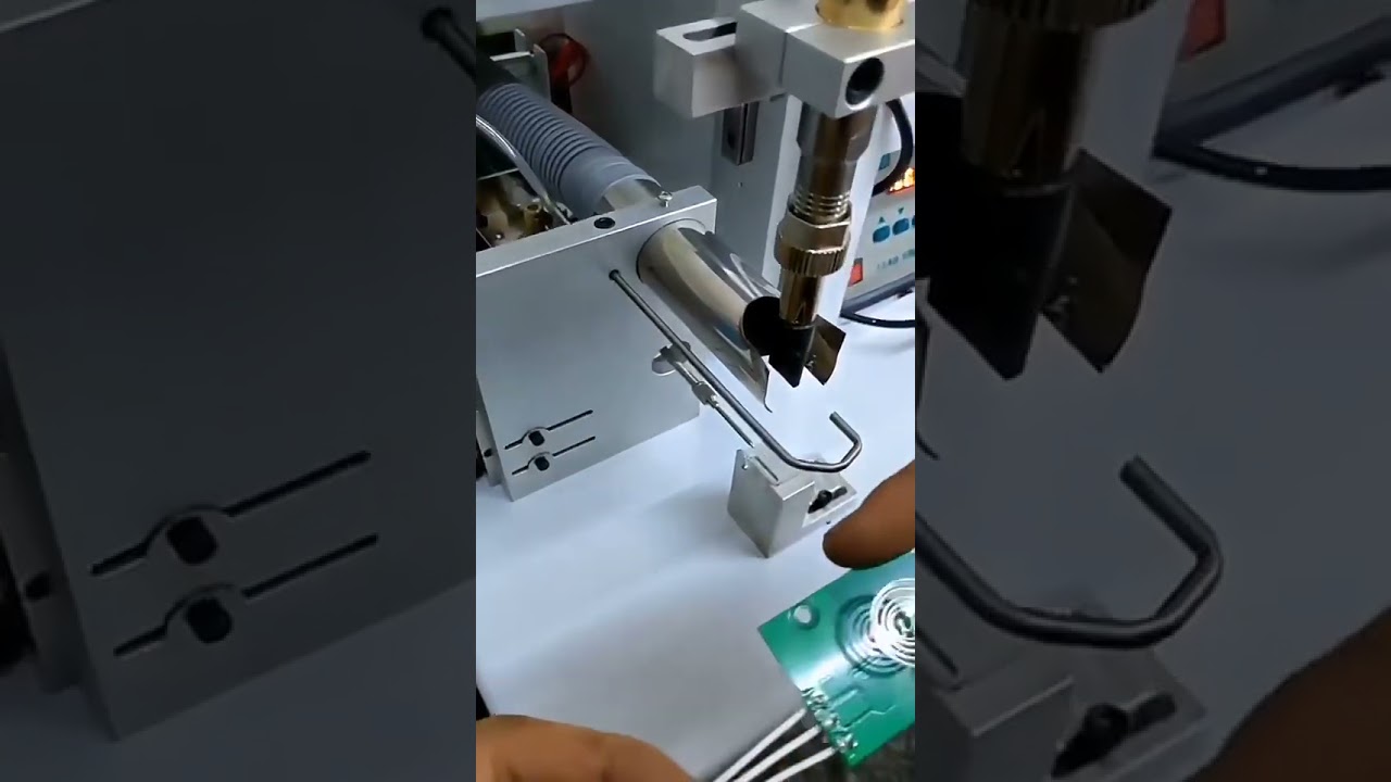 Semi Automatic Newest USB Data Cable Making Equipment   Small Soldering Machine for Connectors
