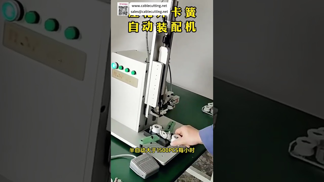 Automatic Circlip Assembly Machine Factory Custom High Precision Production Machinery Line