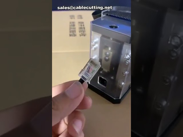 Обжимной станок для сетевых кабелей, пресс для коннекторов RJ45, обжим оптоволокна для линий 5G