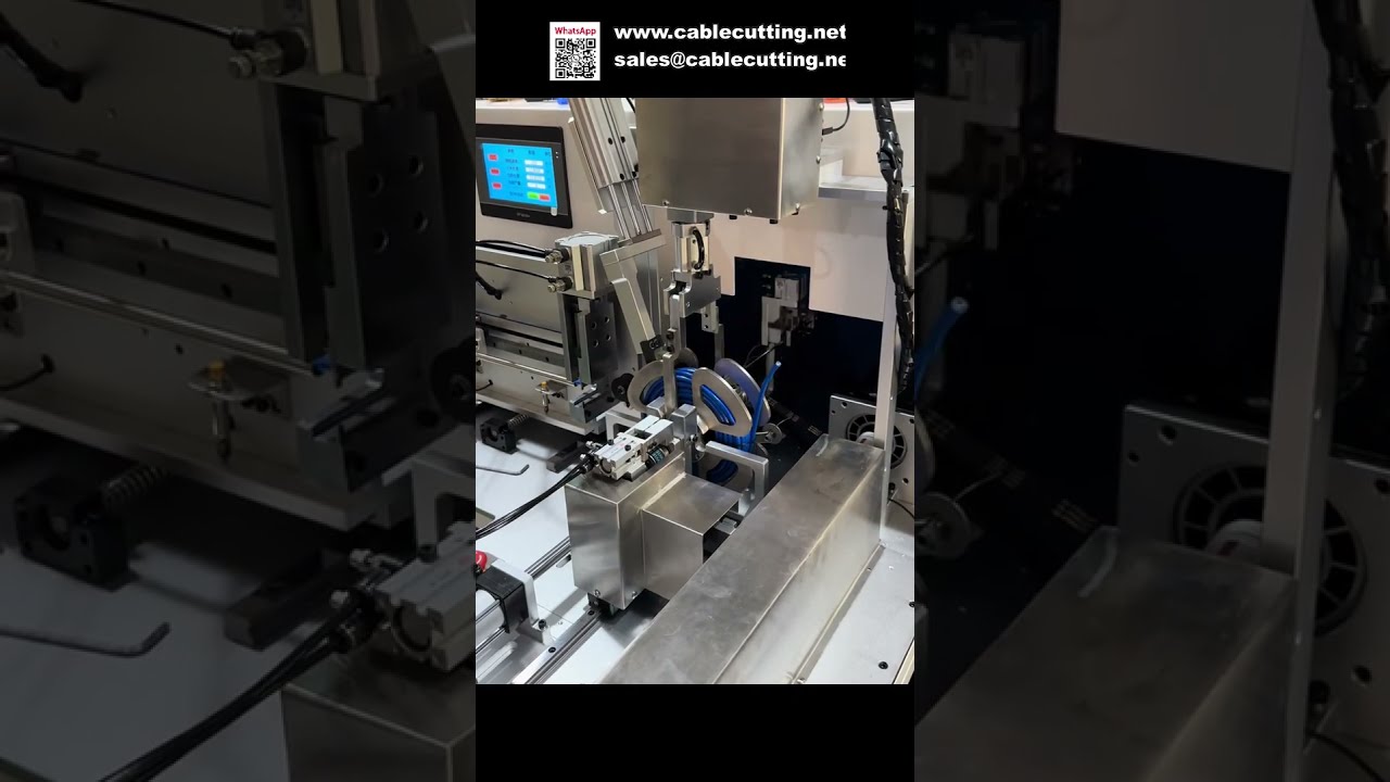 Автоматический станок для счета метража, резки проволоки, намотки и связывания