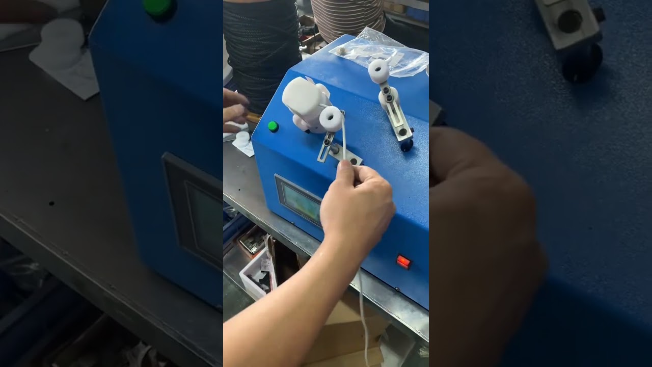 Автоматический станок для намотки кабеля на бумажную карту #оборудование #станокдлязачисткипроводов #автомобильнаяпромышленность #своимируками