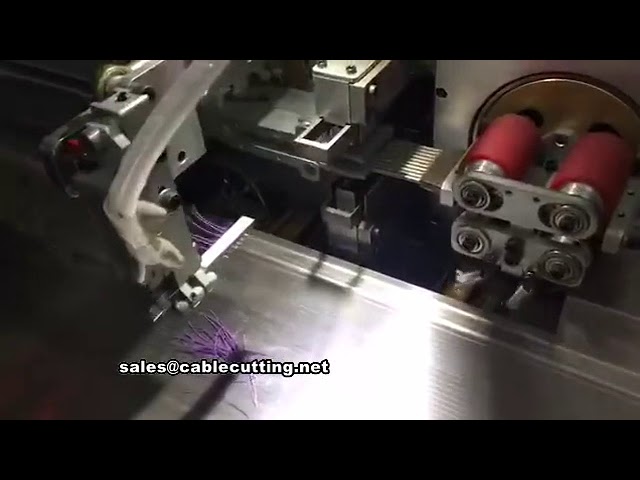 Automatic Double Head Wire Cutting, Stripping, Crimping, and Tinning Machine