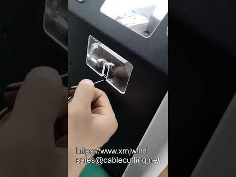 Автоматический станок для зачистки и обжима наконечников от 0.5 до 2.5 мм²
