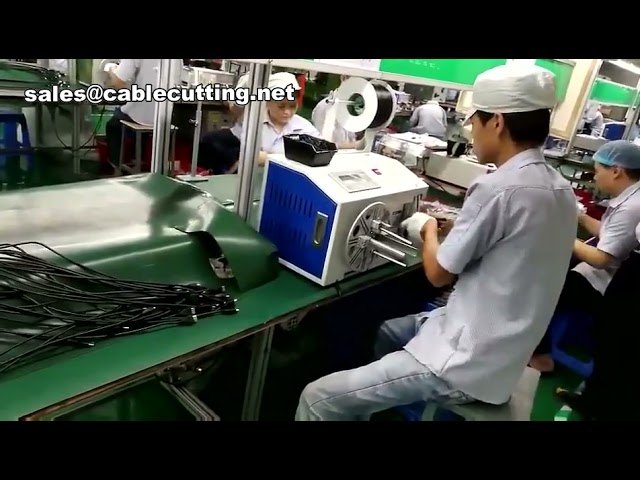 Станок для намотки и обвязки кабелей DC/AC | Автоматизация силовых кабелей