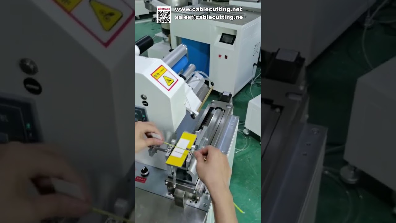 Полностью автоматическая машина для маркировки жгутов проводов и кабелей