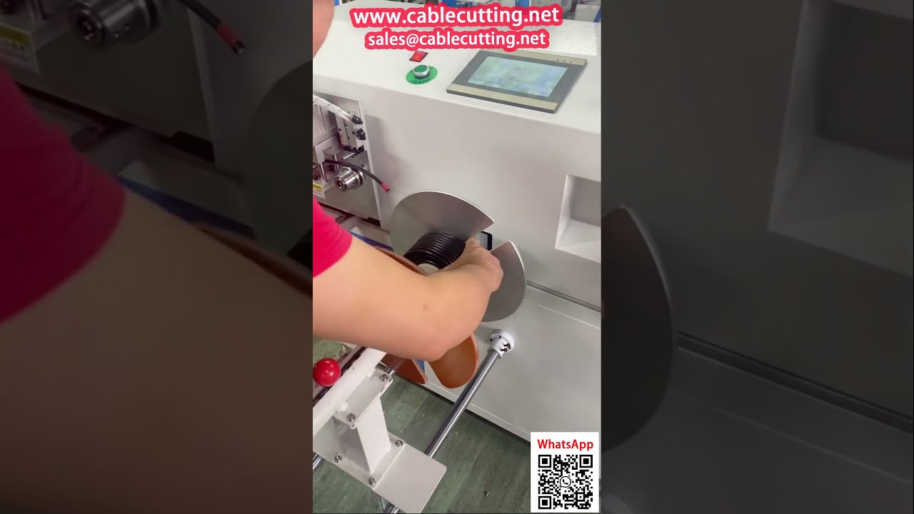 Автоматический станок 5 в 1: подсчет, укладка, намотка, резка и вязка проводов | Оборудование для автоматизации