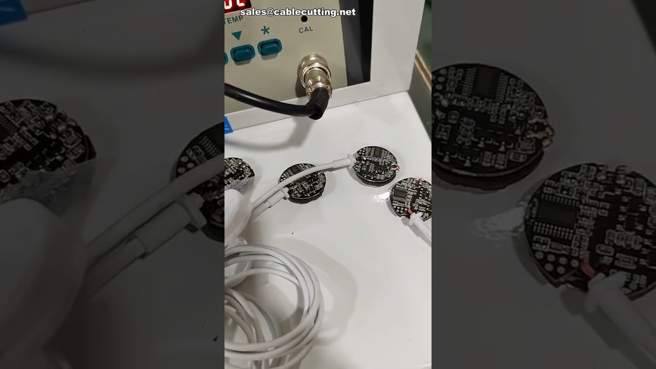 Полуавтоматическая паяльная машина для сварки беспроводных зарядок #factory #machine #diy