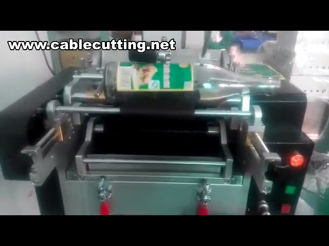 Ручная этикетировочная машина с мокрым клеем для бутылок и круглых банок | Нанесение бумажных этикеток