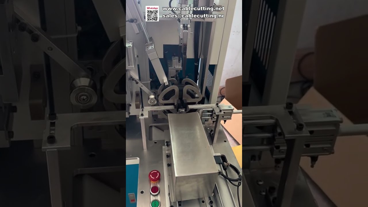 Full Automatic Wire Layering, Winding and Tying Machine