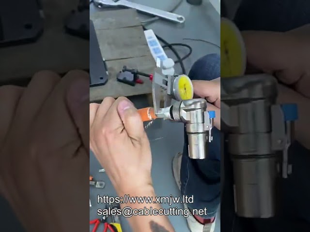 30-Ton Automatic Cable Lug Crimping Mold Hexagon Moulding For New Energy Car Wiring Harness