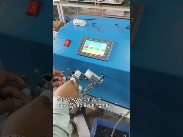 WPM-80-B Automatic USB Data Cable Making and Winding Packing Machine