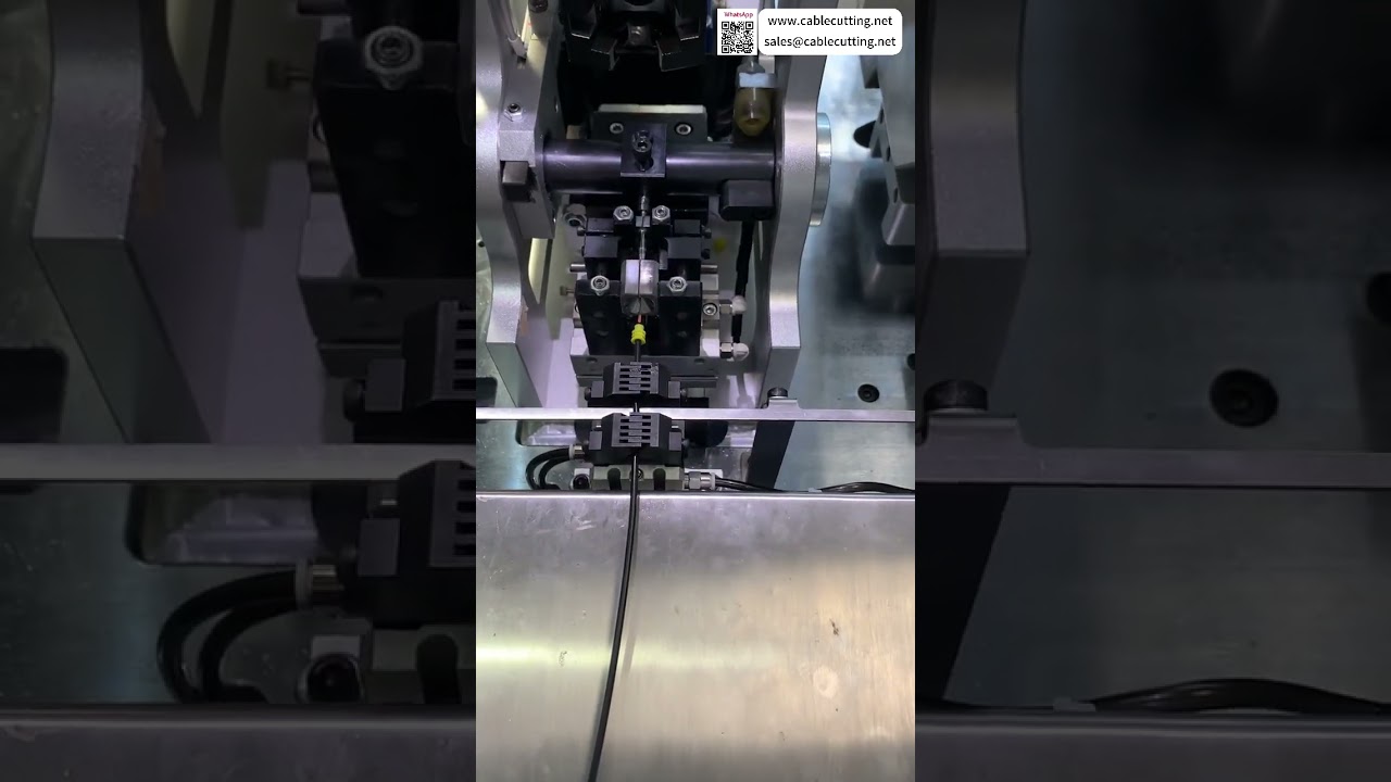 Полностью автоматический станок для одиночной обжимки и вставки одного водонепроницаемого штекера с настройкой пользовательского вывода